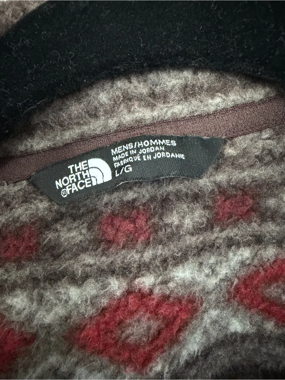The North Face fold face